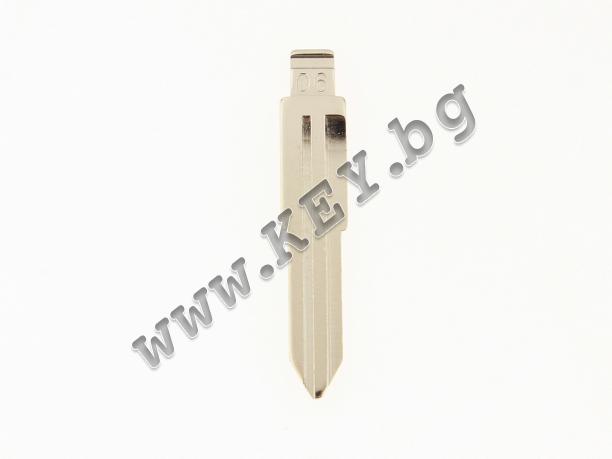 Накрайник за ключ за лек автомобил Нисан DAT-6P, KEY от key.bg